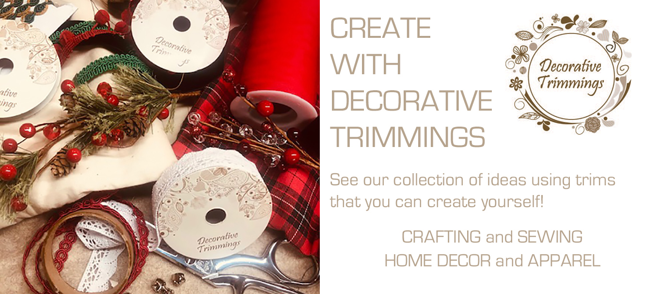 Create with Decorative Trimmings